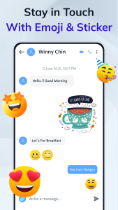 اسکرین شات 3 برنامه Messages - Text Messaging