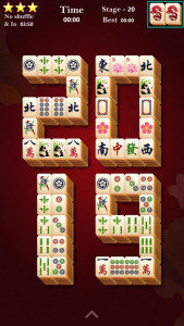 اسکرین شات بازی Mahjong Solitaire 1