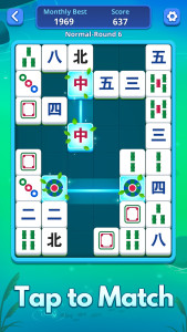 اسکرین شات 1 بازی Mahjong Slide: Zen