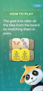 اسکرین شات بازی Mahjong Panda 1