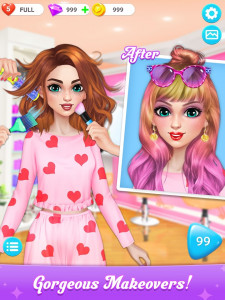 اسکرین شات بازی Project Makeup: Makeover Story Games for Girls 4