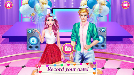 اسکرین شات بازی High School Date Makeup Artist - Salon Girl Games 6