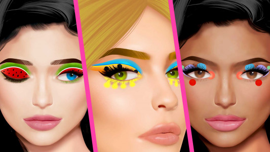 اسکرین شات بازی Eye Makeup Artist Makeup Games 8