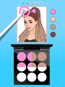 اسکرین شات بازی Makeup Kit: DIY Dress Up Games 2
