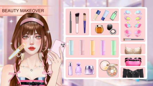 اسکرین شات 2 بازی Beauty Makeover - Makeup Games