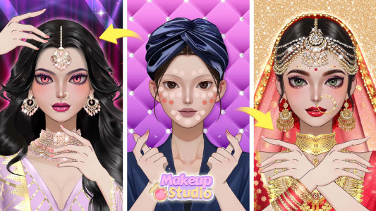 اسکرین شات 8 بازی Makeup Studio: Beauty Makeover