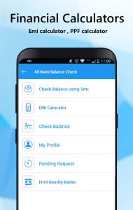 اسکرین شات برنامه Bank Balance check : All Bank 4