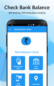 اسکرین شات برنامه Bank Balance check : Bank Account Balance Enquiry 3
