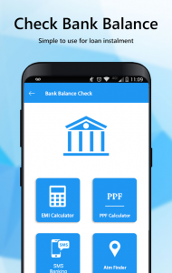 اسکرین شات برنامه Bank Balance check : Bank Account Balance Enquiry 5