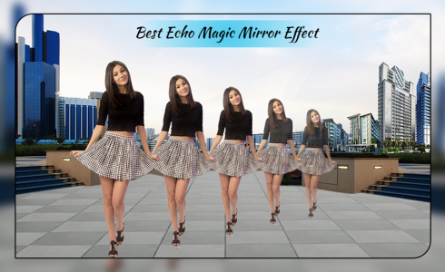 اسکرین شات برنامه Echo MagicMirror Effect Filter 3