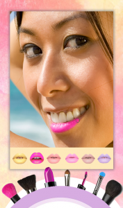 اسکرین شات برنامه Makeup Magic Face Makeover Bea 3