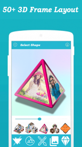 اسکرین شات برنامه 3D Cube PhotoFramePhotoEditor 2