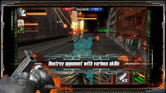 اسکرین شات بازی Metal Combat 3D 1