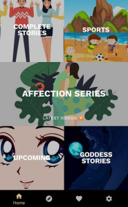 اسکرین شات برنامه Watch Anime Series: Comic Video App 4