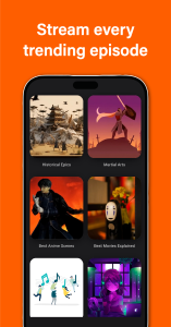 اسکرین شات 4 برنامه Watch Anime Series Online