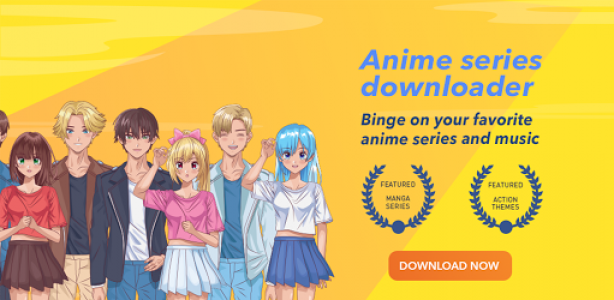 اسکرین شات برنامه Watch Anime Series: Comic Video App 1