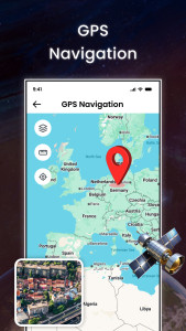 اسکرین شات 5 برنامه Live Earth: Satellite Map View