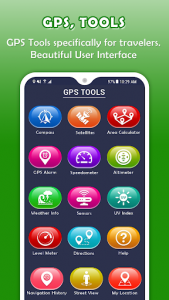 اسکرین شات برنامه GPS, Tools - Offline Maps, Measure, Explore 1