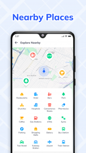 اسکرین شات 6 برنامه Voice GPS Navigation: GPS Map