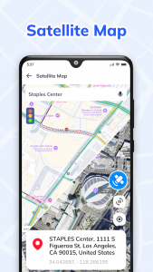 اسکرین شات 2 برنامه Voice GPS Navigation: GPS Map
