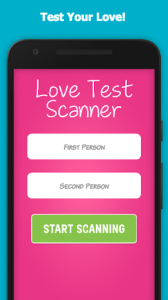 اسکرین شات برنامه Fingerprint Love Test Scanner 1