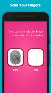 اسکرین شات برنامه Fingerprint Love Test Scanner 2