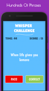 اسکرین شات بازی The Whisper Challenge 1