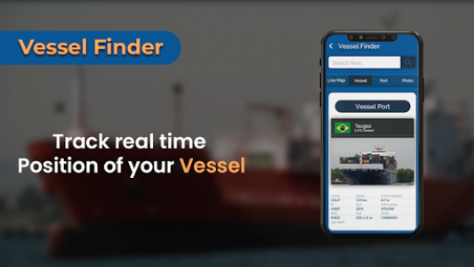 اسکرین شات برنامه Ship Locator- Ship Tracker & Vessel Finder 1