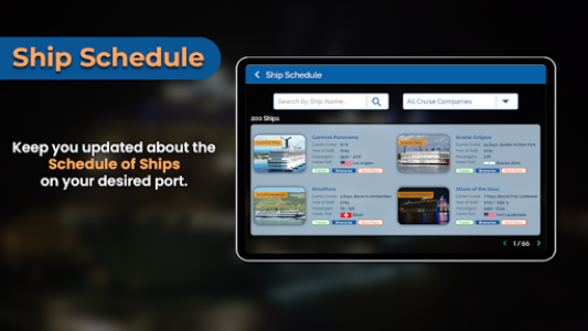 اسکرین شات برنامه Ship Locator- Ship Tracker & Vessel Finder 4