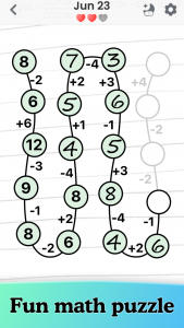 اسکرین شات بازی Offline Crossmath: Fun IQ Test 2
