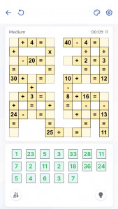 اسکرین شات بازی Crossmath - Math Puzzle Games 4