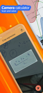 اسکرین شات برنامه Math camera calculator solver 1