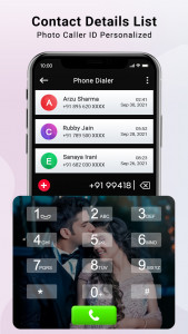 اسکرین شات برنامه Photo Phone Dialer - Photo Caller ID, 3D Caller ID 5