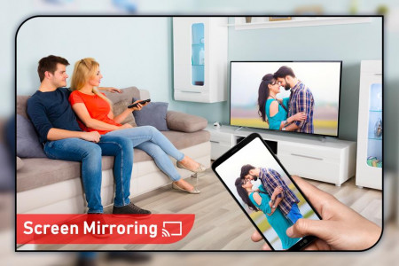 اسکرین شات برنامه Screen Mirroring with TV: Smart View 1