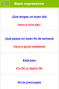 اسکرین شات برنامه Learn English French Spanish 8