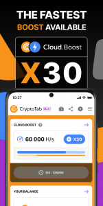 اسکرین شات برنامه CryptoTab Browser Max Speed 1