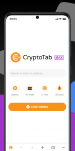 اسکرین شات برنامه CryptoTab Browser Max Speed 4