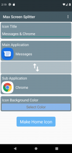 اسکرین شات برنامه Max Screen Splitter 3