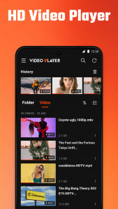 اسکرین شات برنامه Video Player All Format HD 2