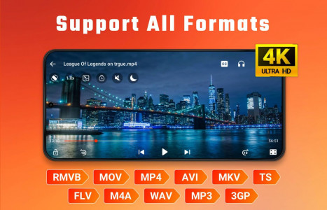 اسکرین شات برنامه Video Player All Format HD 1