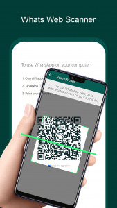 اسکرین شات برنامه Whats Web Dual QR Code Scanner 1