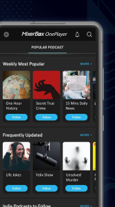 اسکرین شات 2 برنامه Music App Download Podcast Pro