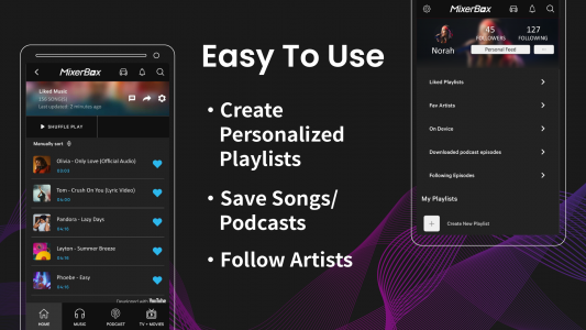 اسکرین شات 5 برنامه FREEMUSIC© MP3 Music Player