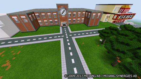 اسکرین شات برنامه The School Minecraft Map 5