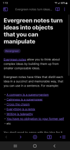 اسکرین شات 1 برنامه Obsidian