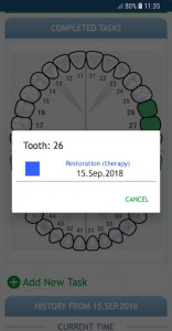اسکرین شات برنامه Dentist Manager: patient organiser software 6