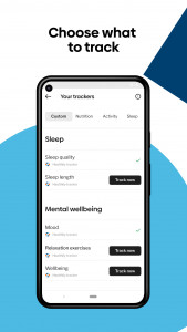 اسکرین شات برنامه Health Tracker: Healthily 3