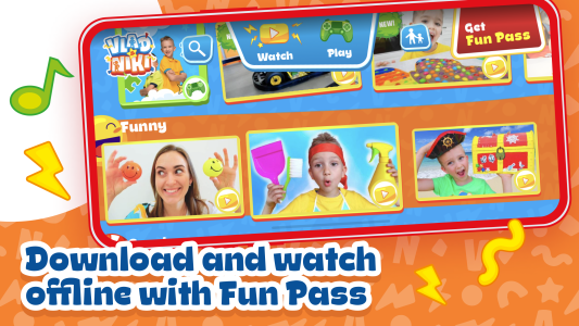 اسکرین شات 5 برنامه Vlad and Niki – games & videos