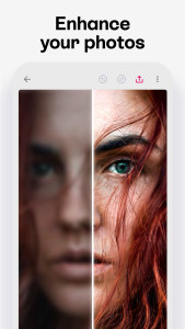 اسکرین شات 5 برنامه Bazaart AI Photo Editor Design