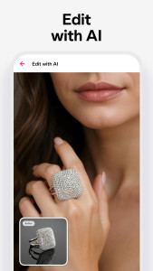 اسکرین شات 2 برنامه Bazaart AI Photo Editor Design